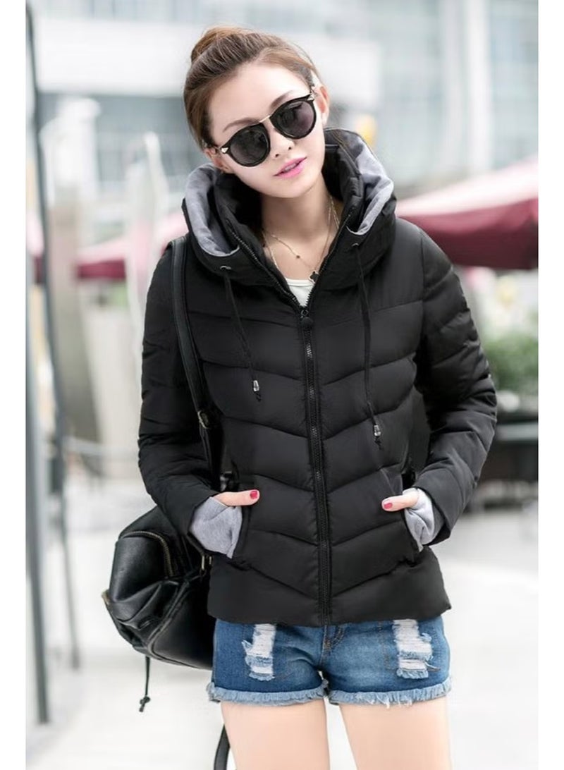 Barbora Casual Waterproof Winter Women's Puffer Jacket - Image 2